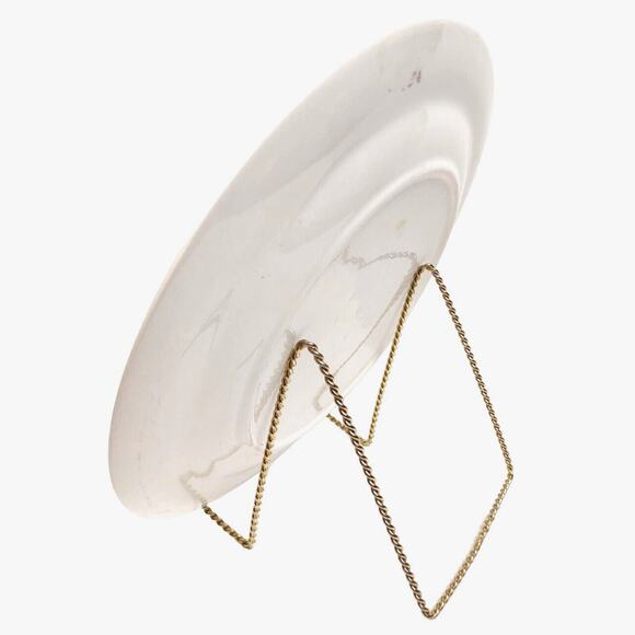 Vintage American Limoges Sebring PRIMERCO 12” Serving Platter Ohio USA 22K Gold - Picture 4 of 10